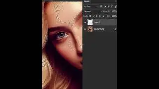 How to fix oily skin or glowing skin easily with help of channels in photoshop 2024