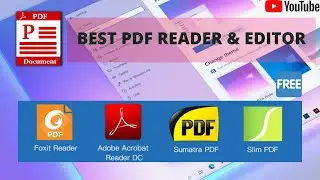 Best free pdf reader and editor for windows 10 | best pdf reader for windows 10