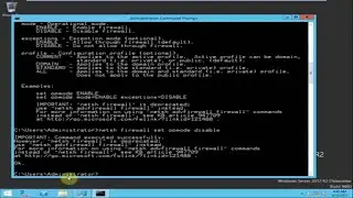 Turn windows Firewall On or Off through CMD