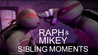 Raph and Mikey being siblings for 14 minutes straight