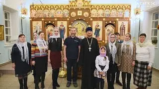 Поздравление с Новым годом и Рождеством от прихожан и настоятеля храма во имя Олега Брянского