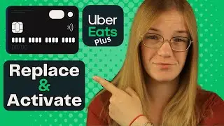 How to REPLACE & ACTIVATE a Uber Eats Plus Card (Uber Eats Shoppers Card)