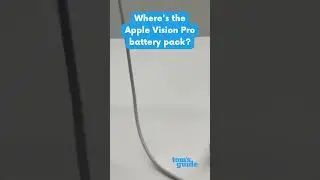 Where's the Apple Vision Pro battery pack?