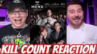 The Menu (2022) KILL COUNT REACTION