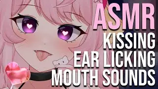 [ASMR] Catgirl Sounds🐱Mouth sounds, Licking, Kissing, Purring & more!