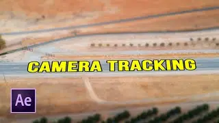 After Effects EASY Text Tracking Tutorial || Camera Tracking