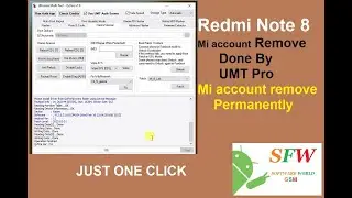 Redmi Note 8 mi account Remove Permanently Umt Pro