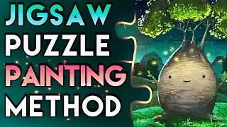 Jigsaw Puzzle Painting Method to Overcoming Art Insecurities