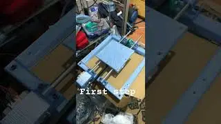 All 3D printed cnc milling machine Progressing