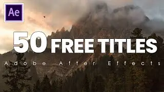 50 Animation Titles After Effects Templates Free Download