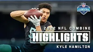 Kyle Hamilton FULL 2022 NFL Scouting Combine On Field Workout