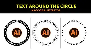 text around the circle in illustrator