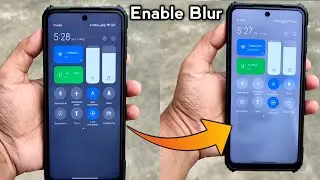 Redmi Note 9 Pro/9S Enable Control Center Blur of MIUI 13.0.2.0 Official Stable Update Android 12 🔥