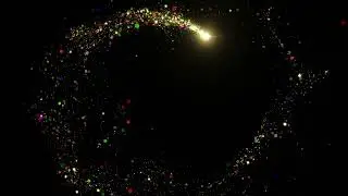 Летящие конфетти -Футажи