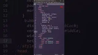 Bubbles Loader   HTML | CSS  