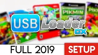 USB Loader GX Setup 2019 (Play ISO Backups)