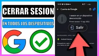🔴Como cerrar sesion de gmail en otros dispositivos desde mi celular 2023