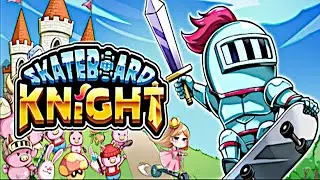 Skateboard Knight New Roguelite Pixelart Action Game Gameplay Steam Demo