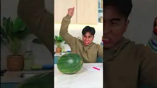 The Watermelon BROKE him 
