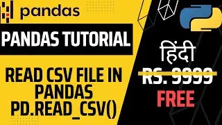 How to read csv file in pandas