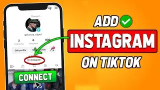 How To Add Instagram On Tiktok (2024 Updated Way)