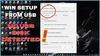 WinSetupFromUSB 1.10 not detecting usb drives!