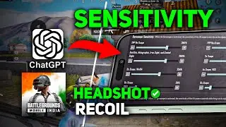ChatGPT Recommended BGMI Sensitivity Settings (2025) 🔥 Ultimate Aim & Control! | Samar Playz
