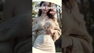 여친과의 벚꽃 놀이   cherry blossom viewing with girlfriend  彼女との桜遊び AI cosplay lookbook Ai 실사 