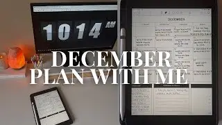 PLAN WITH ME | December 2021 | Digital Planning Setup