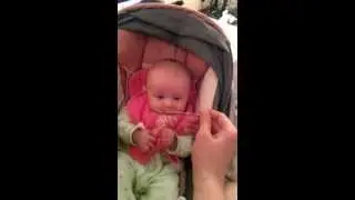 Adorable Baby Eva Eating Her Sweet Potatoes Via Airplane