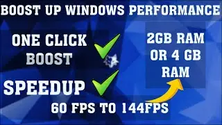 Speed Up Windows 10 in One Click! | Optimize Windows 11 for Gaming & Performance - 2021