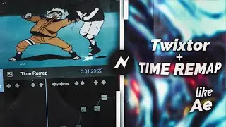 Twixtor + Time remap  Like Ae On Mobile | NODE VIDEO | ANDROID & iOS | TUTORIAL "Best Method"