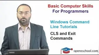 Windows Command Line Tutorials - Tutorial 3 - Exit and Cls commands
