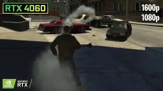 Grand Theft Auto 4 Max | RTX 4060 | ( 1600p | 1080p )