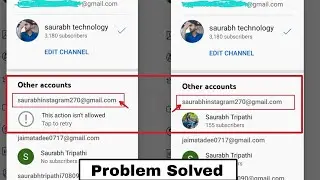 this action isn't allowed youtube / suspend youtube channel ko waps kaise laen /