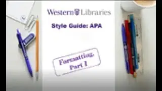 APA Style Guide Formatting I: Title pages, margins, and fonts