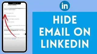 How To Hide Your Email Address On LinkedIn | Hide LinkedIn Email 2024
