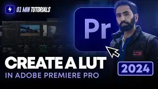 How to Create a LUT in Adobe Premier Pro 2024 | Apply LUT in Premiere Pro 2024