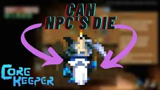 Can You Kill the Npc Merchant ??  | Core Keeper  Guide