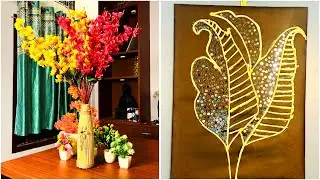 DIY Home Décor Ideas: Creative Flower Arrangements & Wall Art