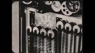 Edisons Kinetoscope in Operation, 1940s - Film 1011091