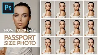 How To Create Passport Size Photo in Photoshop (FREE Action File)