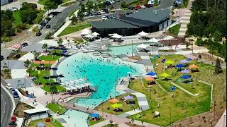 ORION Springfield Central 💛 Springfield Queensland Australia 💚 Lagoon and Playground 💙💜🧡