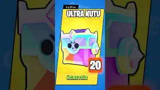 20 TIK HAKKI VEREN YENİ ULTRA KUTU - Brawl Stars 