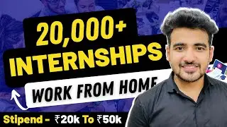 20,000+ Online Internships | Swiggy Internship | Part Time Internship for Student | Free Certificate