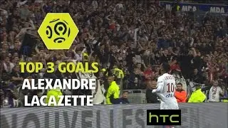 Top 3 Goals Alexandre Lacazette - OL 2016-17 - Ligue 1