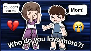 Who do you love more? 😭 / gacha life / gacha club