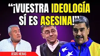 Un falangista responde a Monedero y a Maduro: "Vuestra ideología es asesin*, pájaros"