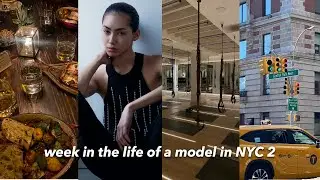 WEEK IN THE LIFE OF A MODEL IN NYC- week 2 vlog: hauls, pastries & gym class | Morgan Fernandez