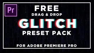 FREE GLITCH TRANSITION PACK | ADOBE PREMIERE PRO CC 2018